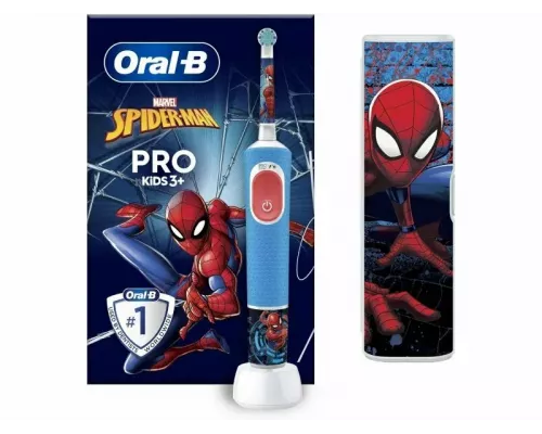 Электрическая зубная щетка Oral-B VITALITY D103 SPIDERMAN + CASE