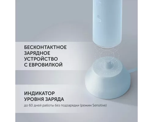 Электрическая зубная щетка Polaris PETB 0701 TC голубой