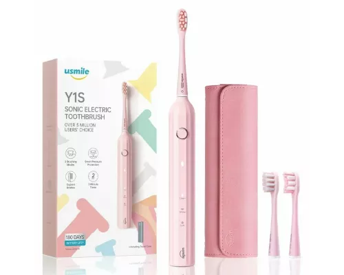 Электрическая зубная щетка USMILE Y1S PINK 80030100