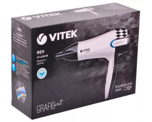 Фен VITEK VT-2299 W