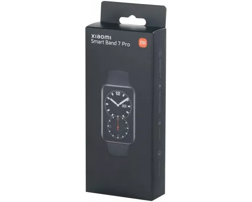 Фитнес-браслет Xiaomi Smart Band 7 Pro Gl Black