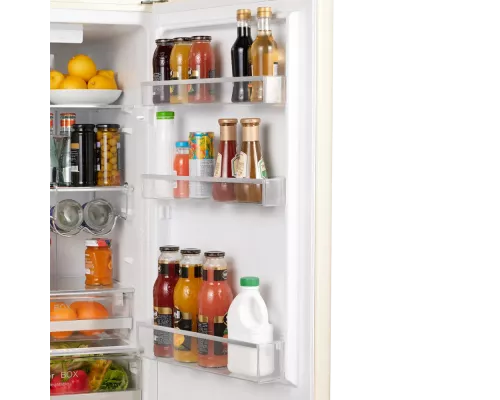 Холодильник MAUNFELD MFF186NFRBG бежевый