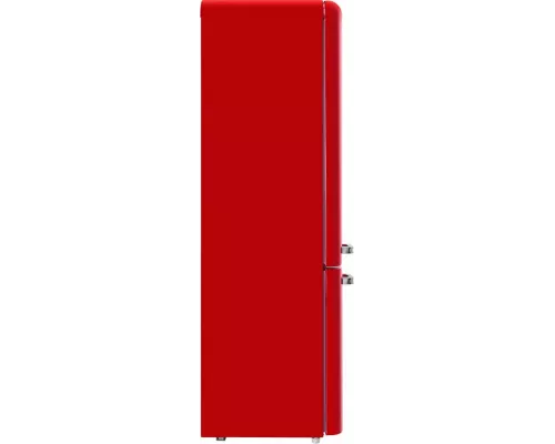 Холодильник MAUNFELD MFF186NFRR красный