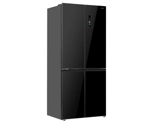 Холодильник MAUNFELD MFF190NFDB черный