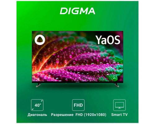 Телевизор DIGMA DM-LED40SBB33 FHD Smart