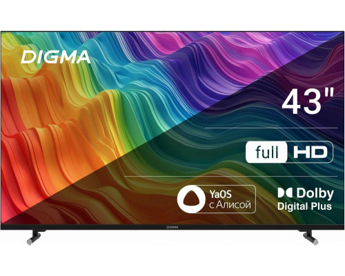 Телевизор DIGMA DM-LED43SBB33 FHD Smart