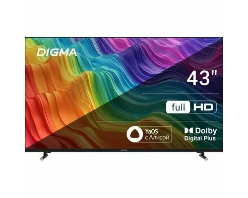 Телевизор DIGMA DM-LED43SBB33 FHD Smart