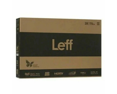 Телевизор LEFF 24H250T HD черный