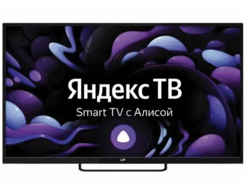 Телевизор LEFF 32H540S HD Smart черный