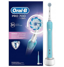 Электрическая зубная щетка ORAL-B PRO 700 SENSI CLEAN