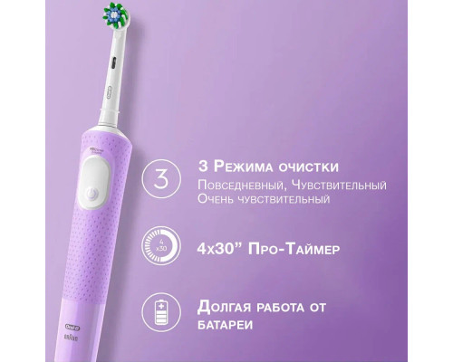 Электрическая зубная щетка Oral-B Vitality Pro D103.413.3 белый