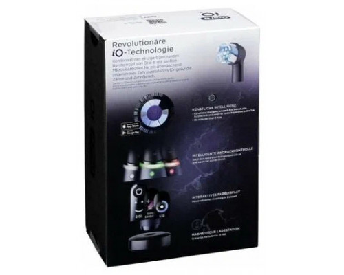 Электрическая зубная щетка Oral-B iO Series 8 Limited Edition Onyx черный Электрическая зубная щетка Oral-B iO Series 8 Limited Edition Onyx черный