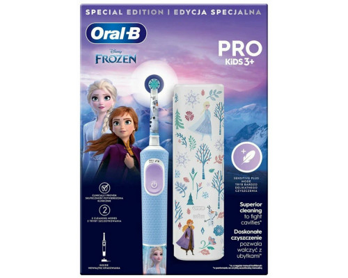 Электрическая зубная щетка ORAL-B VITALITY D103 FROZEN II + CASE