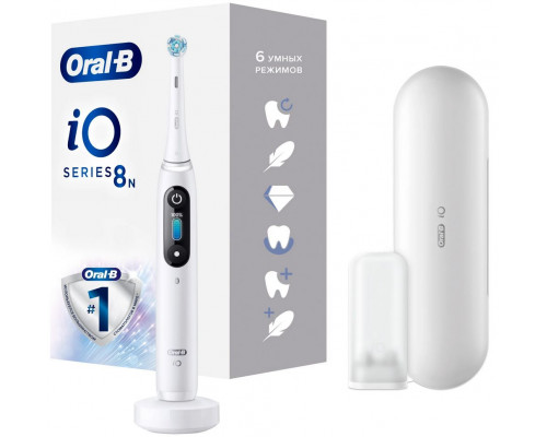 Электрическая зубная щетка ORAL-B IO8 BLACK