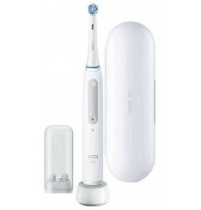 Электрическая зубная щетка ORAL-B IO4 WHITE + TRAVEL CASE