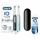 Электрическая зубная щетка ORAL-B IO3 DUO MATT BLACK + ICE BLUE