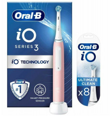 Электрическая зубная щетка ORAL-B IO3 BRUSH PINK