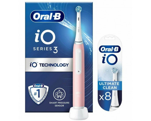 Электрическая зубная щетка ORAL-B IO3 BRUSH PINK