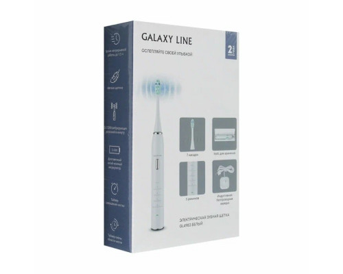 Электрическая зубная щетка GALAXY LINE GL4983 белый Электрическая зубная щетка GALAXY LINE GL4983 белый