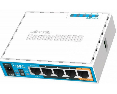 Роутер MikroTik hAP ac lite белый