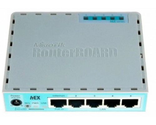 Роутер MikroTik RB750Gr3 hEX