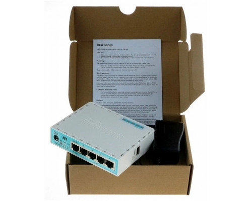 Роутер MikroTik RB750Gr3 hEX