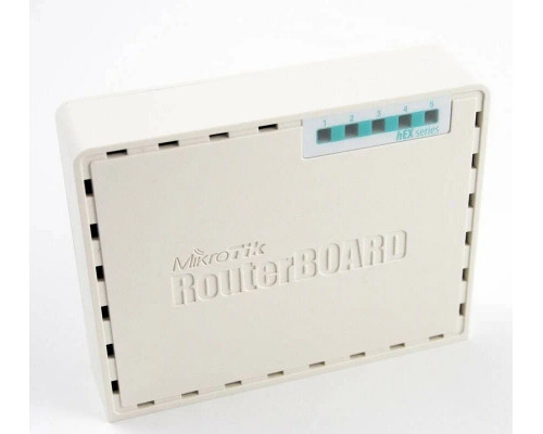 Роутер MikroTik RB750Gr3 hEX