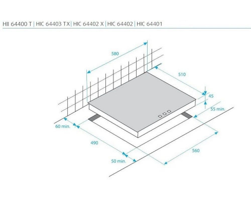 Варочная поверхность Beko HIC 64402 X