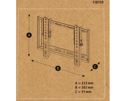 Кронштейн HAMA R1 118159