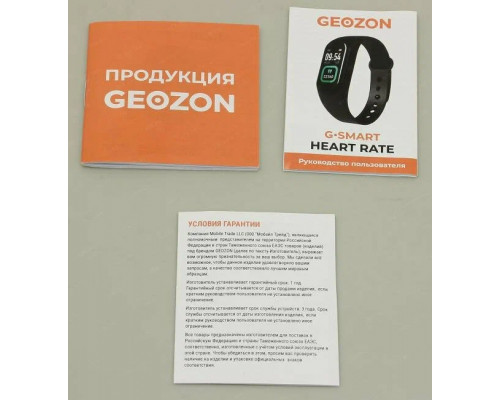 Смарт-часы GEOZON BAND HEART RATE BLACK