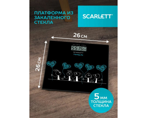 Весы напольные Scarlett SC-BS33E019