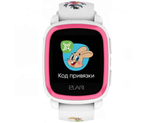 Часы Elari KidPhone "Ну,погоди!" белые