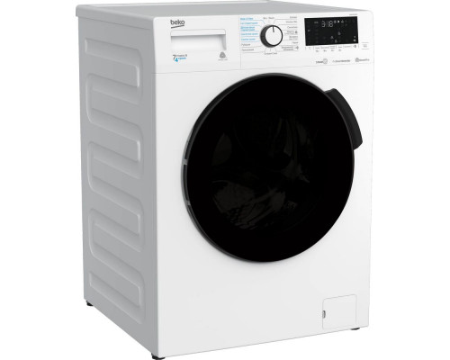 Стиральная машина BEKO WDB 7425 R2W белый/черный