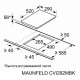 Варочная поверхность MAUNFELD CVI292MWH белый