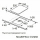 Поверхность "домино" индукционная Maunfeld CVI292BG