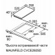 Поверхность "домино" стеклокерамическая MAUNFELD CVCE292PBK черный