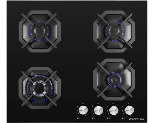 Поверхность газовая MAUNFELD EGHG.64.23CB/G черный стекло