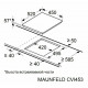 Поверхность индукционная MAUNFELD CVI453WH белый