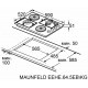 Варочная поверхность MAUNFELD EEHE.64.5EB/KG черный