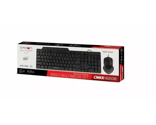 Клавиатура Crown CMMK-520B