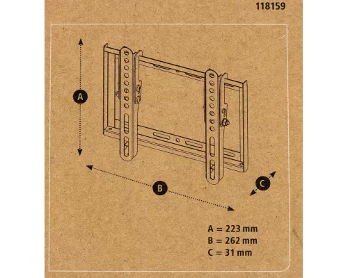 Кронштейн HAMA R1 118159