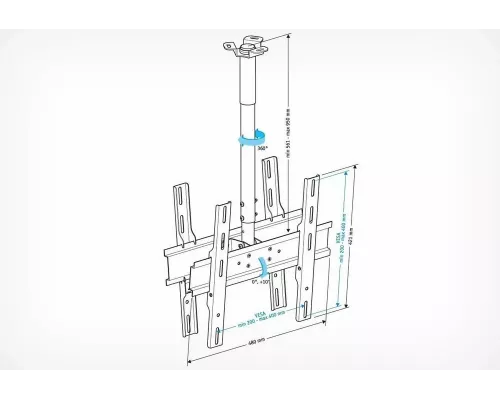 Кронштейн Holder PR-102-B