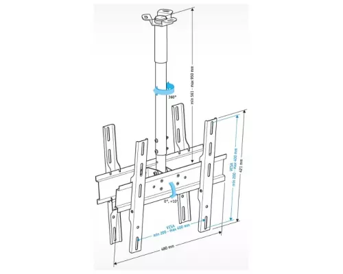 Кронштейн Holder PR-102-B