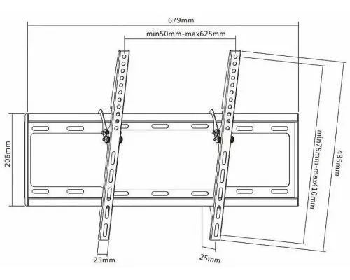 Кронштейн ULTRAMOUNTS UM834Т