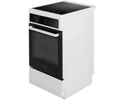 Кухонная плита MAUNFELD MEC511CW10TD белый