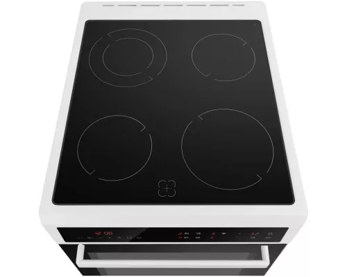 Кухонная плита MAUNFELD MEC511CW10TD белый
