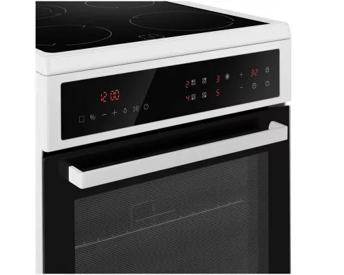 Кухонная плита MAUNFELD MEC511CW10TD белый