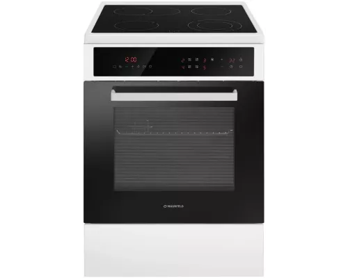 Кухонная плита MAUNFELD MEC611CW10TD белый