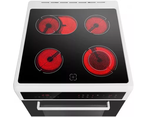 Кухонная плита MAUNFELD MEC611CW10TD белый