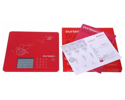 Кухонные весы Oursson KS0502GD/RD